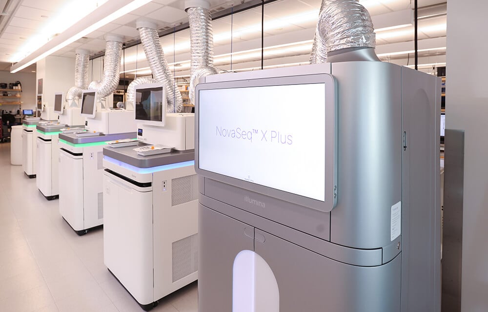 NovaSeq X Plus machine